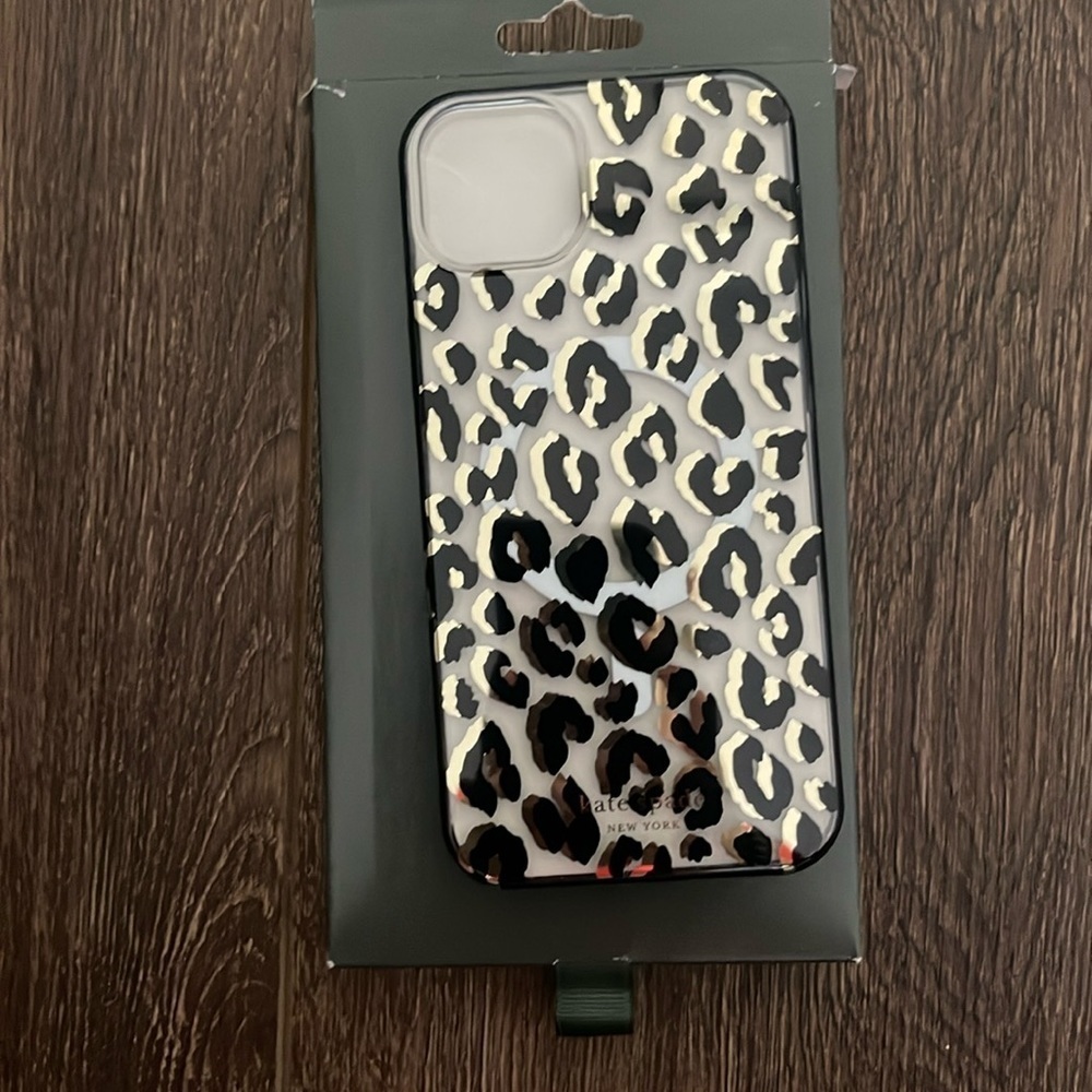 Kate Spade City Leopard Black